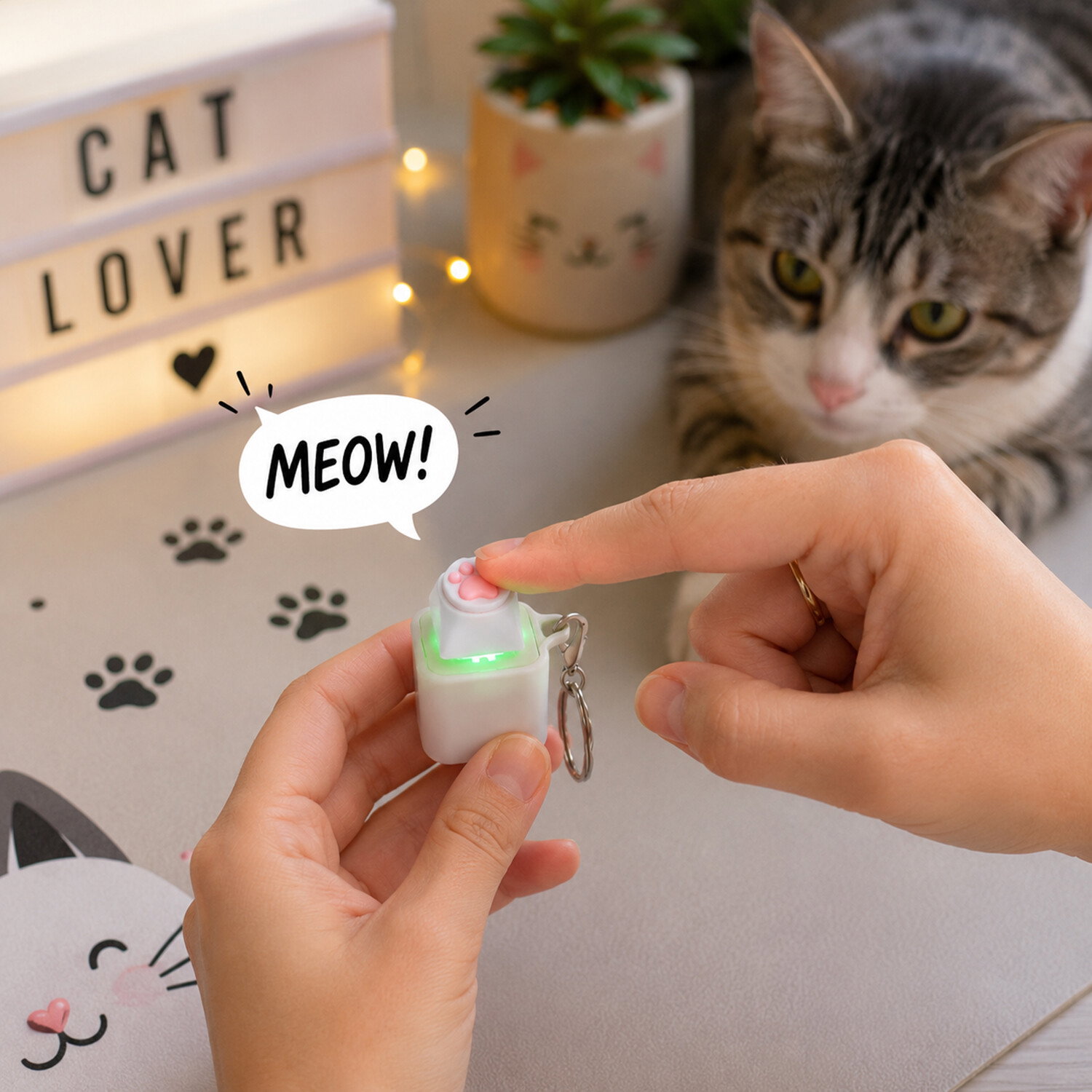 Image of Fidget Fingers Cat Paw Sound Clicker