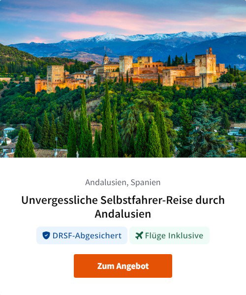 Unvergessliche Selbstfahrer-Reise durch Andalusien