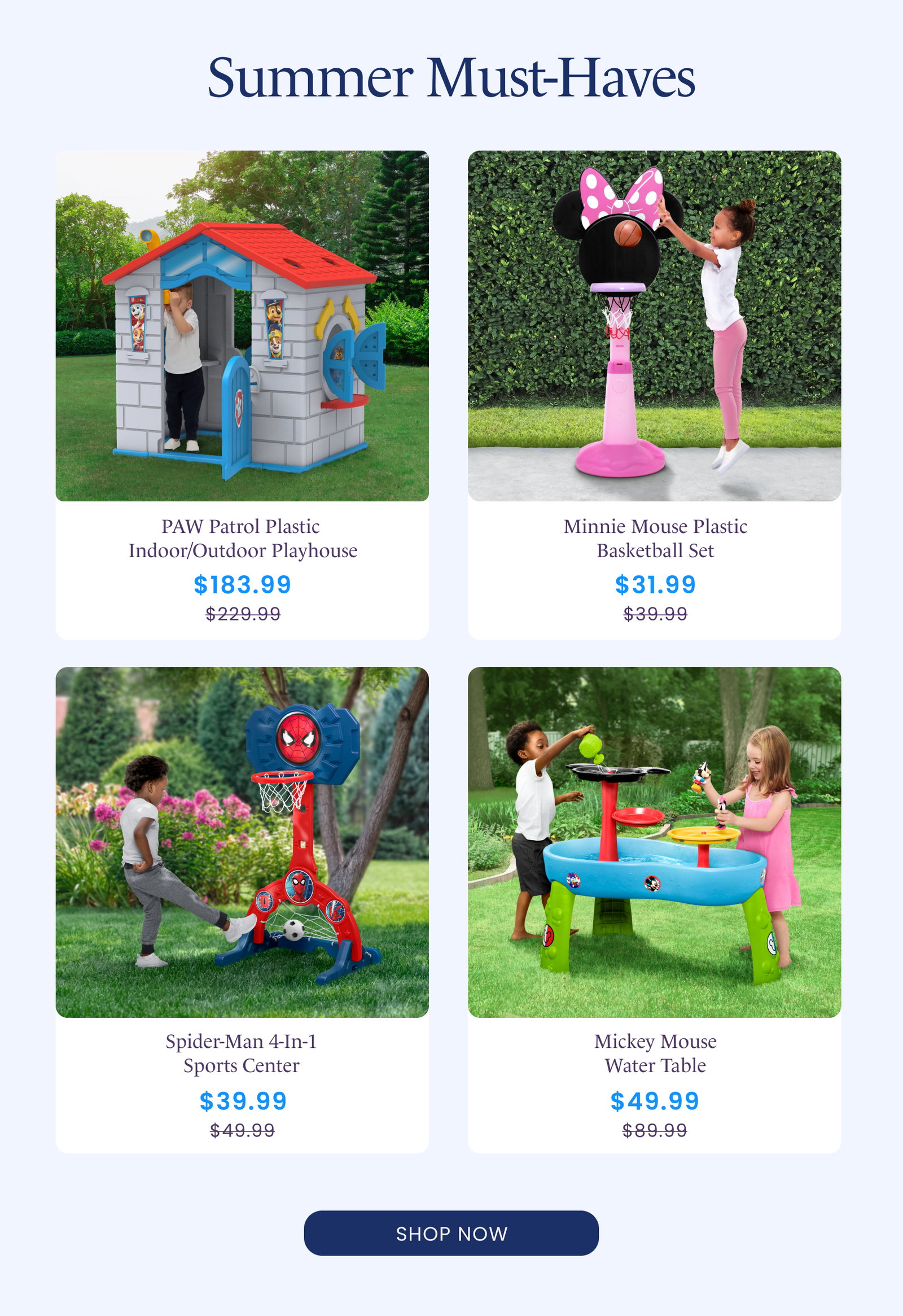 Shop Summer Necessities