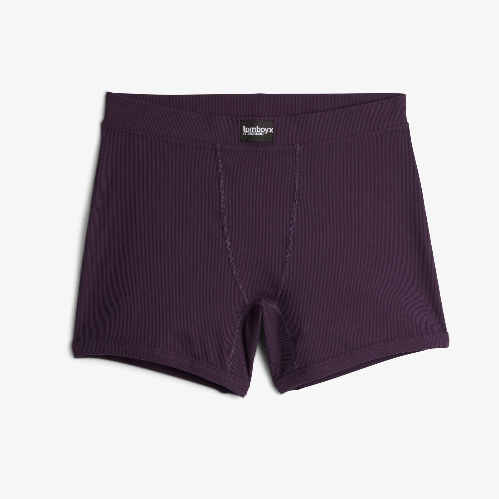 Image of Bamboo Rib 4.5" Trunks - Plum