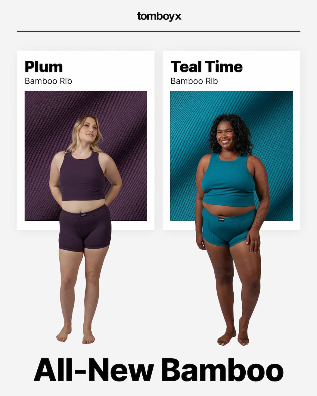 New Bamboo Rib Colors