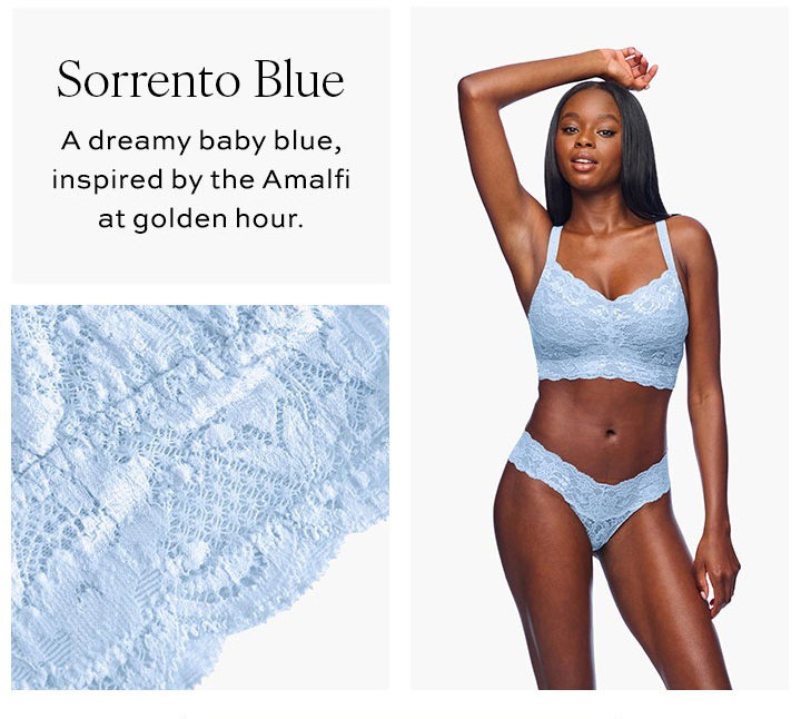 Sorrento Blue - A dreamy baby blue, inspired by the Amalfi at the golden hour