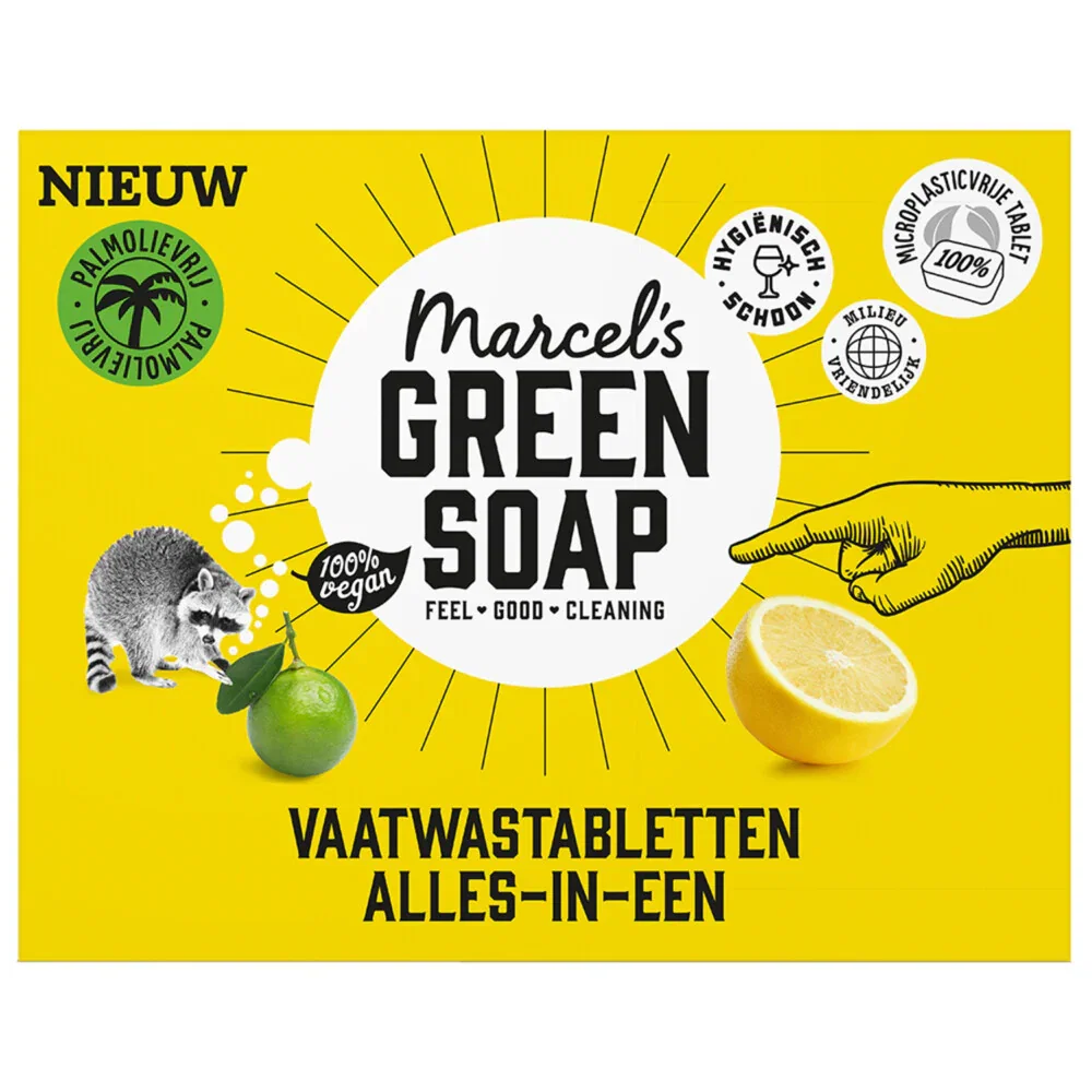 Image of Marcel's Green Soap Vaatwastabletten
