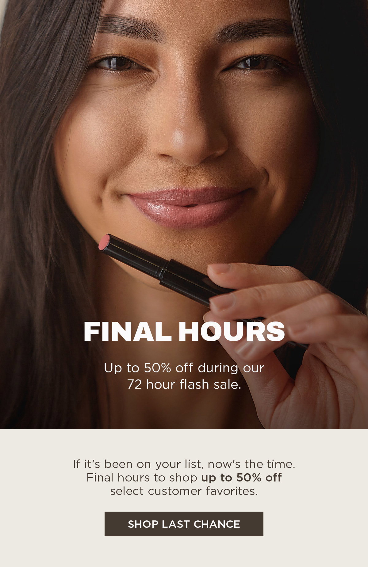 The clock is almost out. These are the final hours to shop the Colleen Rothschild Beauty 72-Hour Flash Sale and save up to 50% on a curated selection of bestselling skincare, haircare, beauty accessories, and customer favorites. If you've been waiting to stock up on everyday essentials, replace a favorite, or try an award-winning formula, now is the time. Once the Flash Sale ends, these limited-time savings are gone.