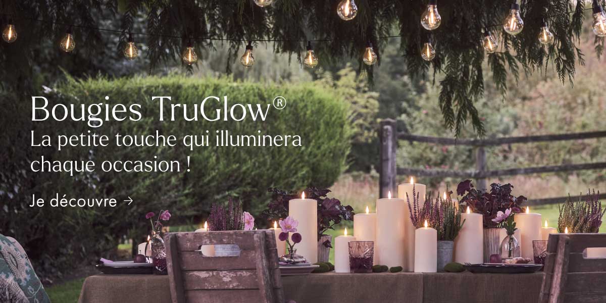 Bougies TruGlow®, la nouvelle collection