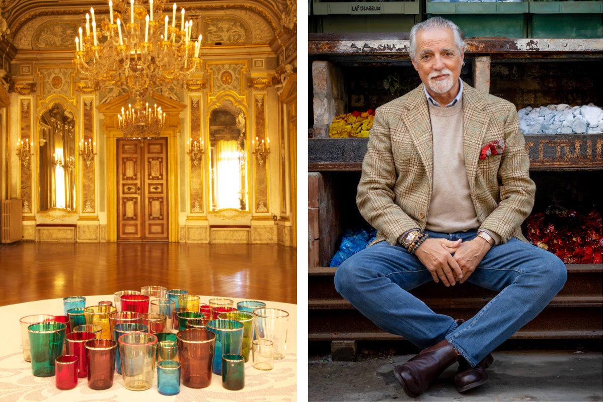 Meet the Venetian Aristocrat Whose Modern Glassware Is Rooted in Tradition
