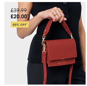 Orla Mini Crossbody Bag in Red