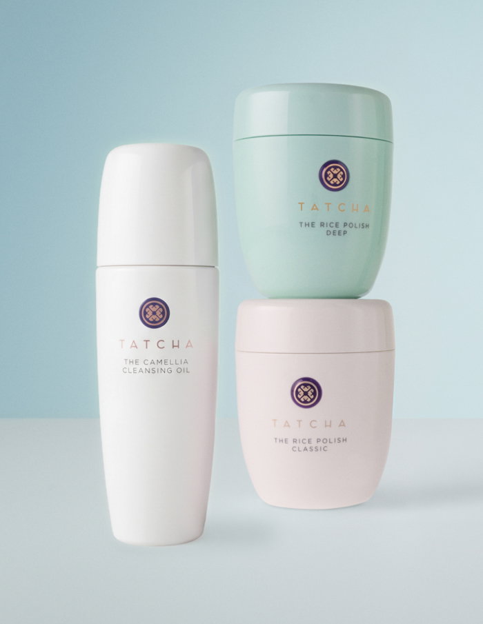An image of a selection of Tatcha formulas