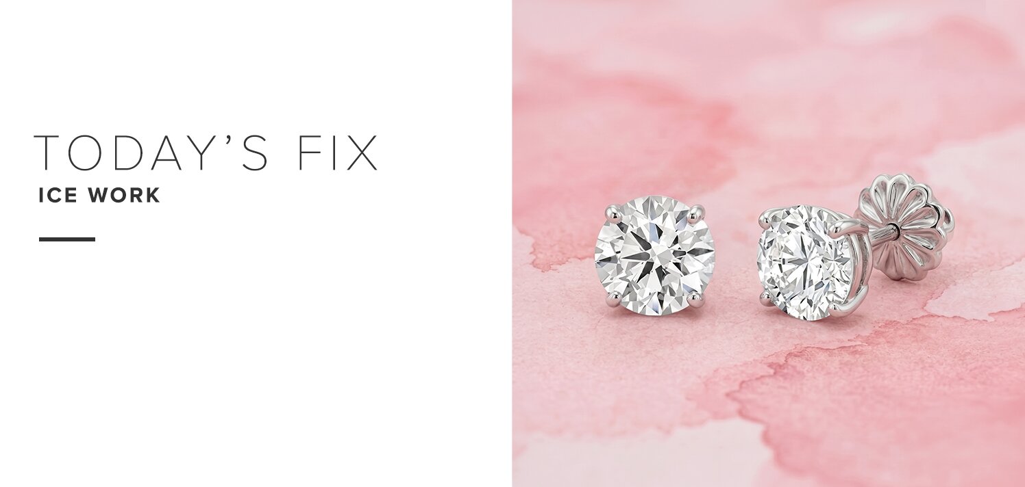 2.00 ct. tw.: Lab-Grown Diamond Earrings