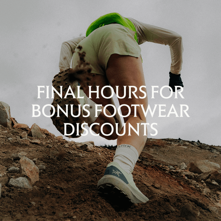 Final hours for bonus footwear discounts