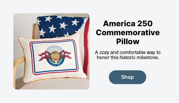 America 250 Commemorative Pillow