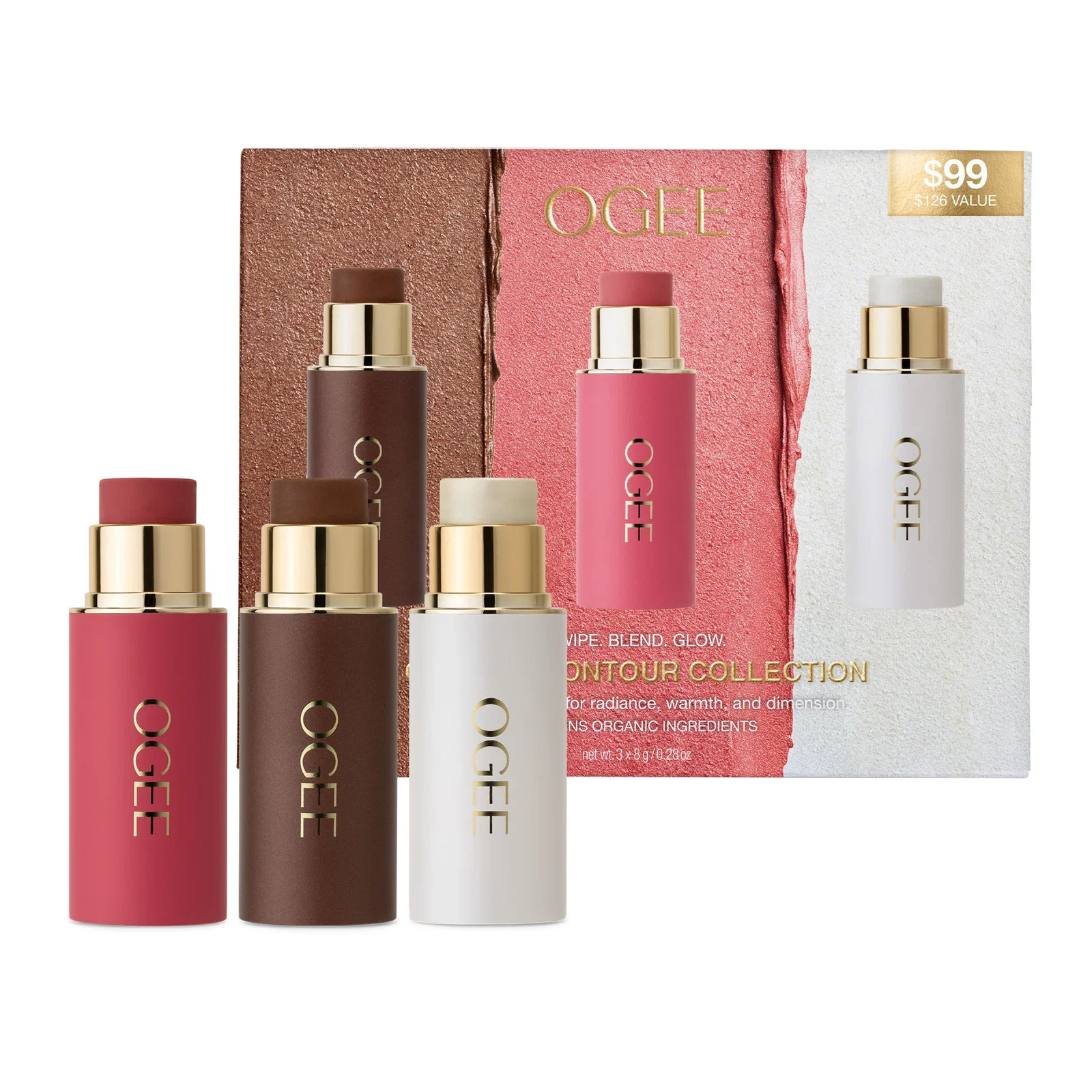 ogee Crystal Contour Collection