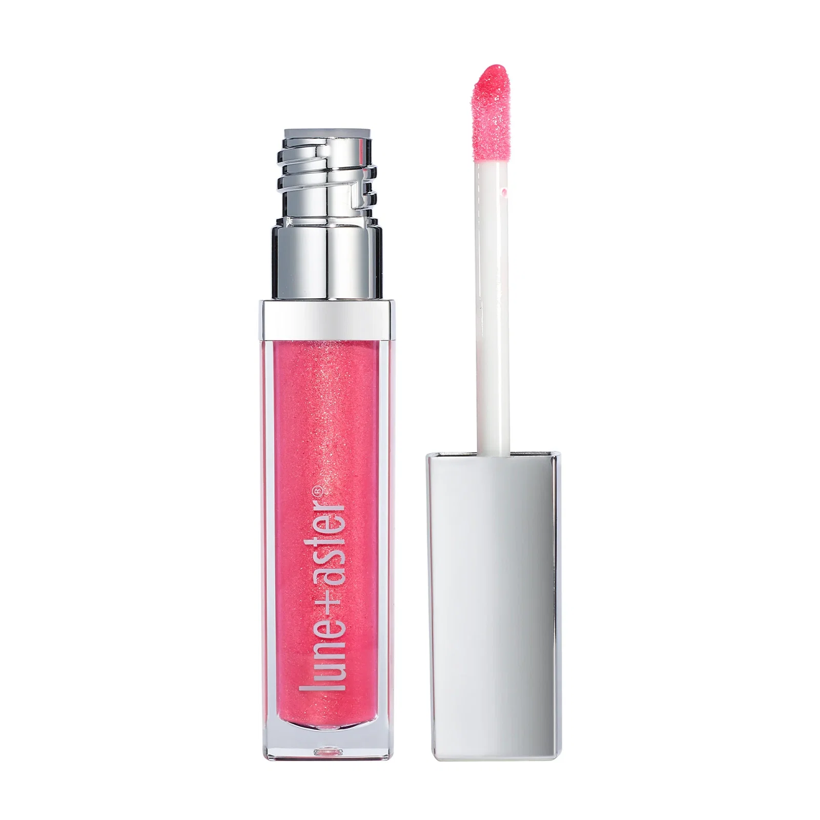 lune and aster Vitamin C+E Lip Gloss in sweet raspberry