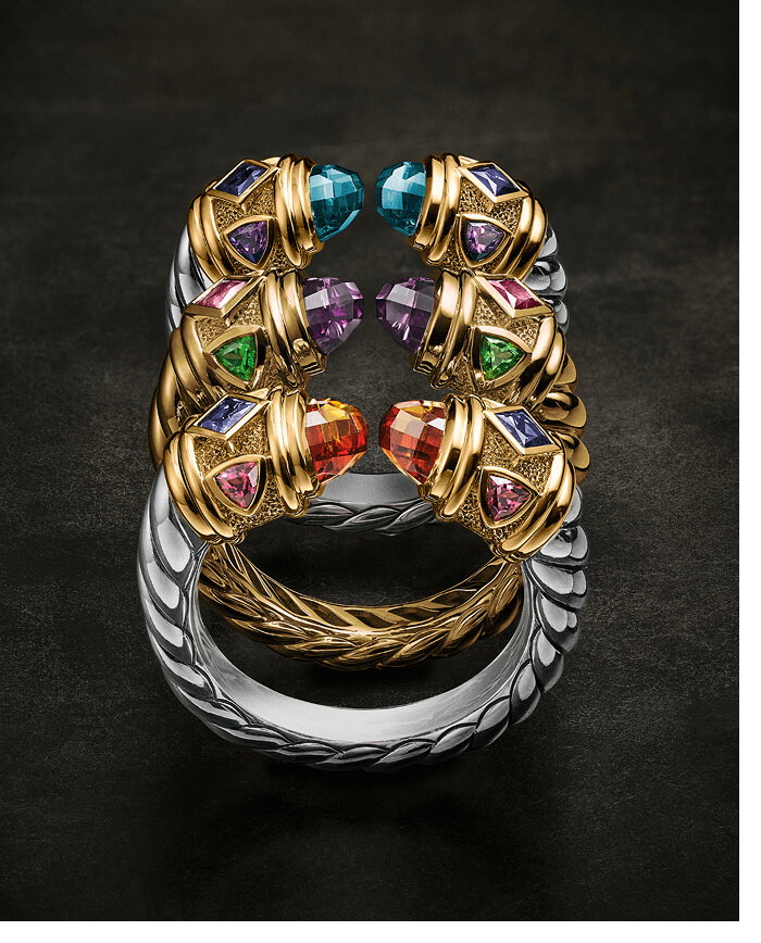 Renaissance Gemstone Rings