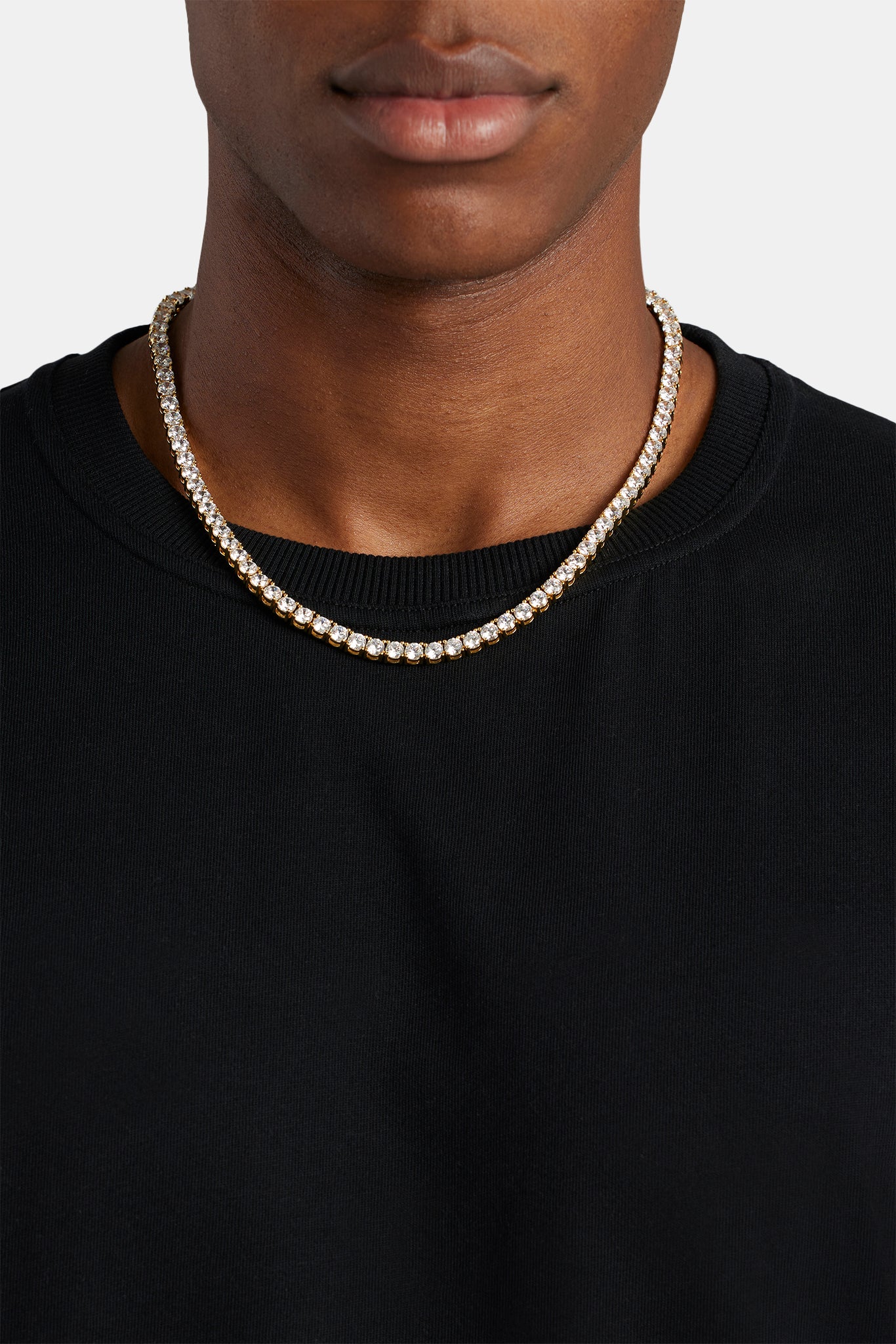 Image of Tennis Chain - 5mm - Gold