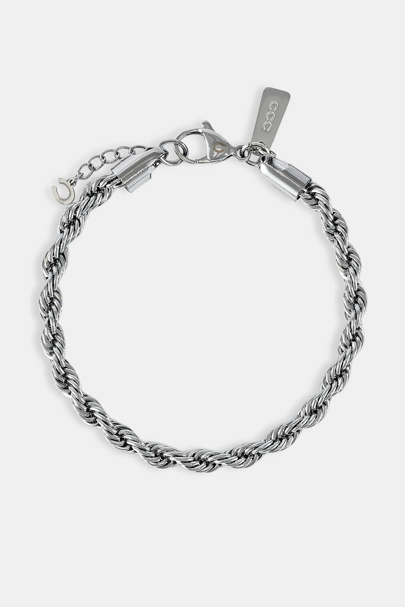 Image of Rope Bracelet - 5mm - White