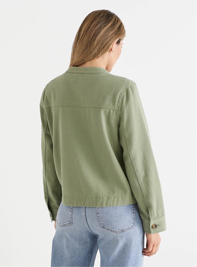 Pocket Front Denim Jacket