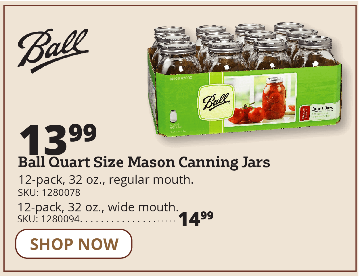 ball canning jars