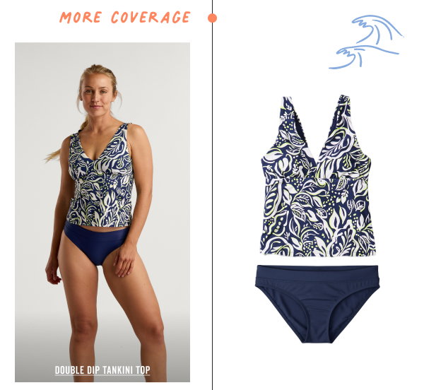 Shop the Double Dip Tankini