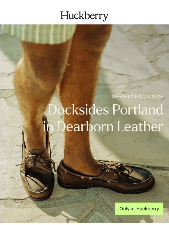 Exclusive Horween Dearborn Leather Boat Shoes