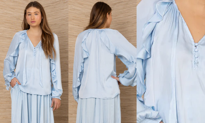Rin Charmeuse Top