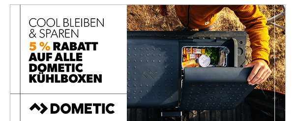 Dometic 5% Rabatt Banner 