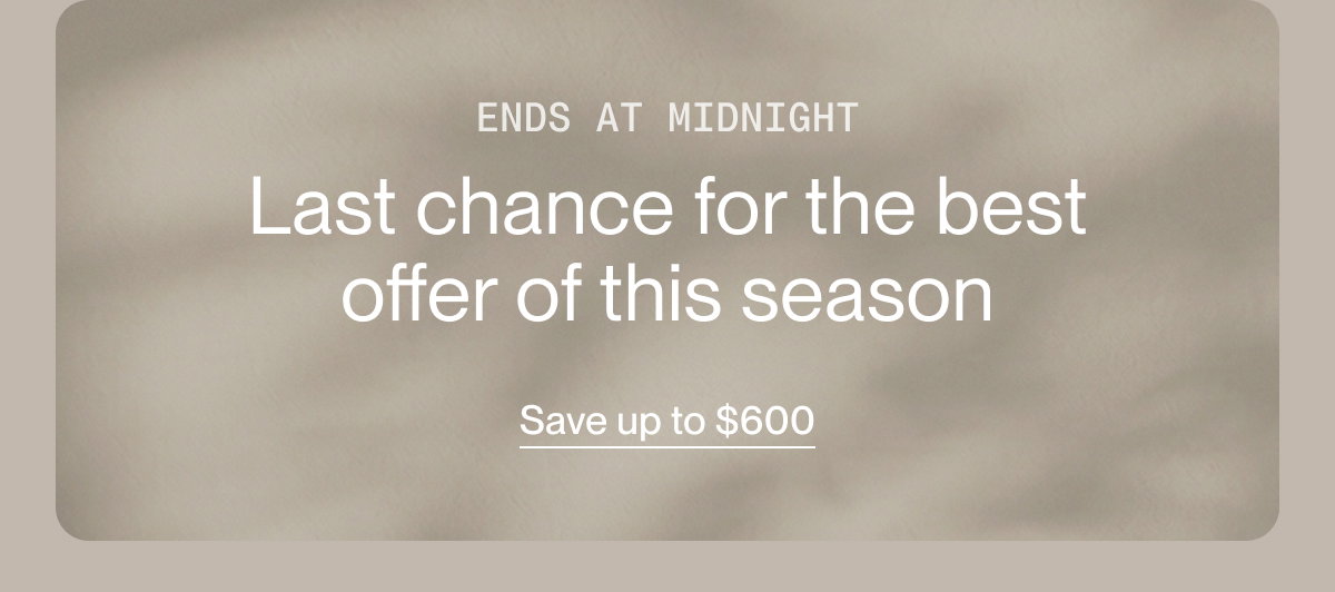 ENDS AT MIDNIGHT