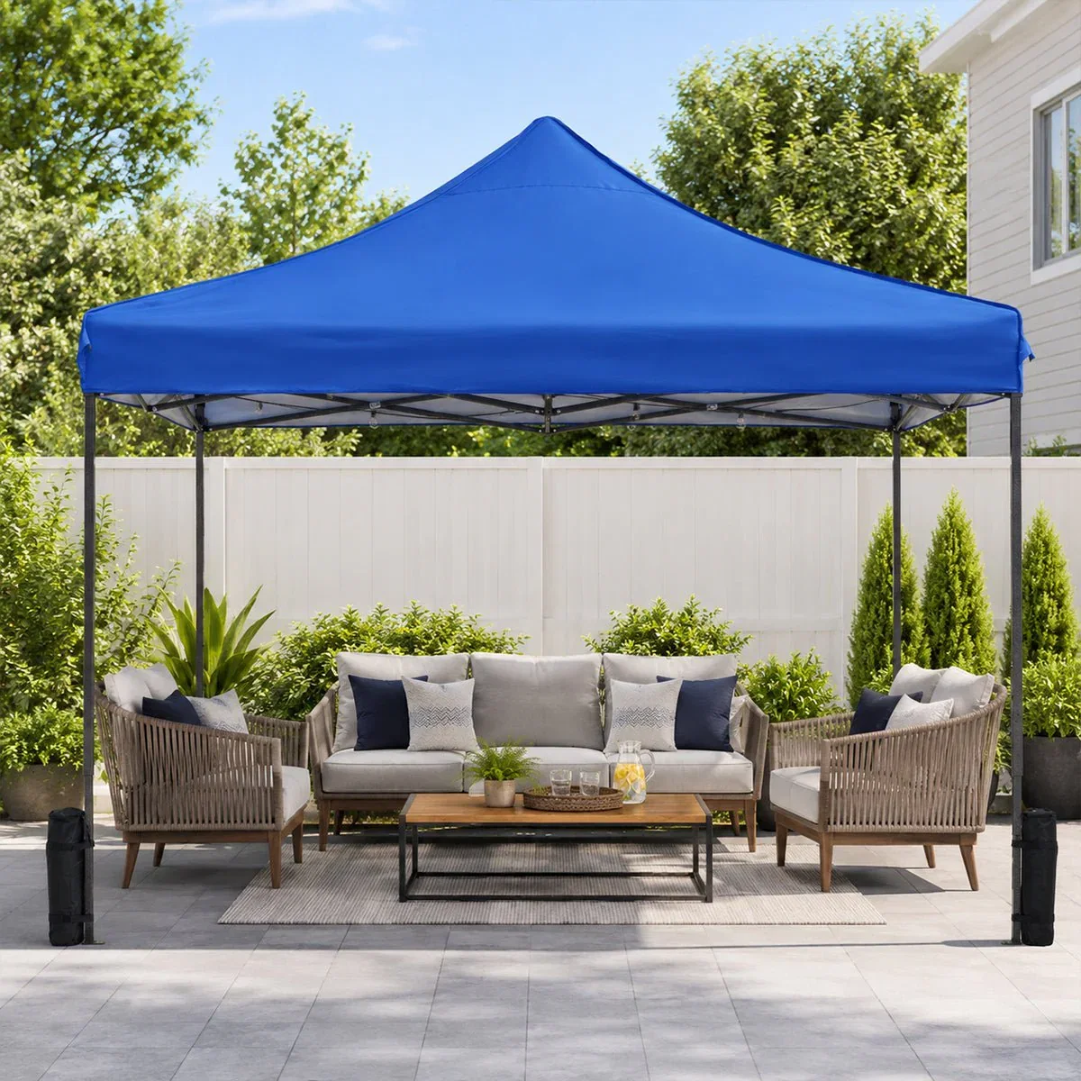 Image of 10x10 Pop Up Canopy Tent Portable Outdoor Shelter Shade