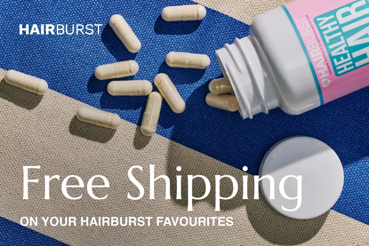 Hairburst Free Shipping Header