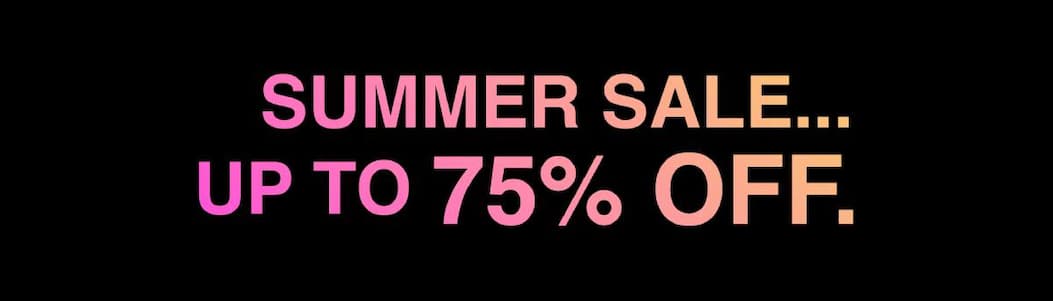 Up to 75% Off