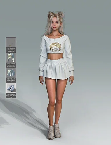 dForce MB Sweet Spicy Style for Genesis 9 Feminine