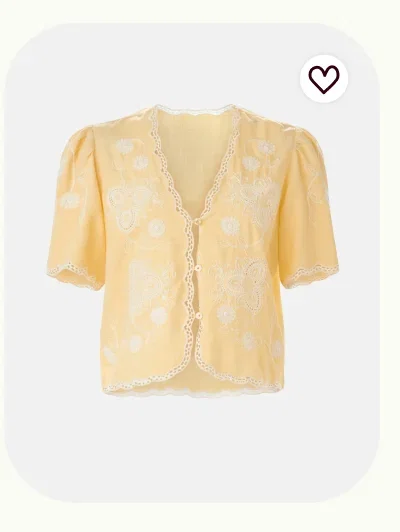 Cutwork Dream Top