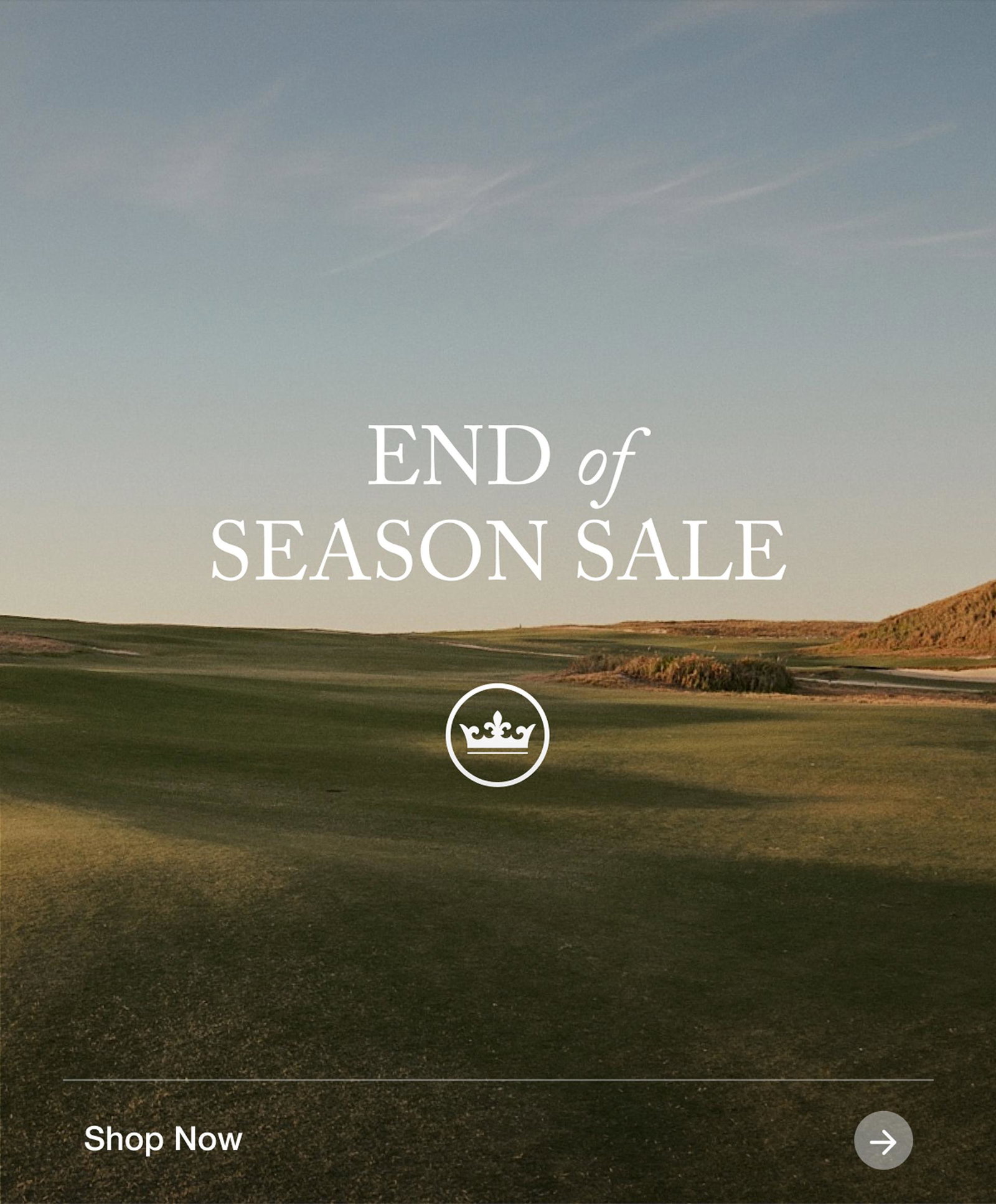 End of Season Sale - Shop Now