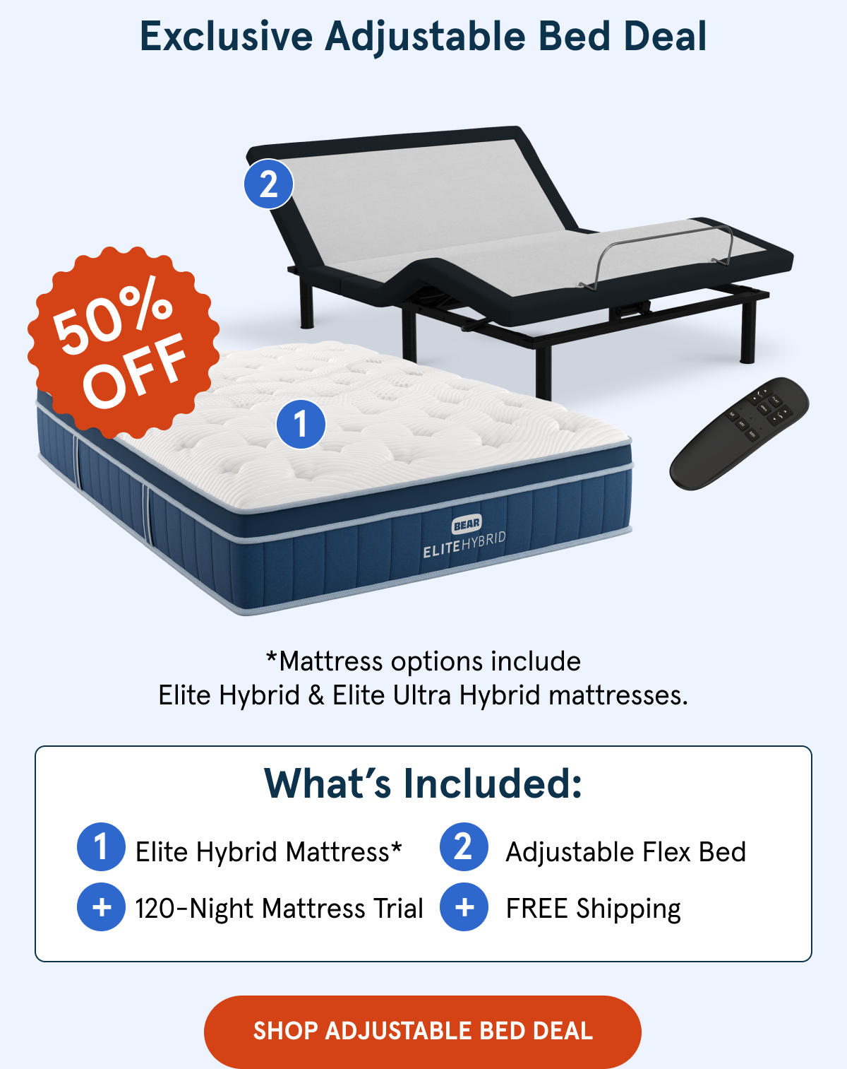 Exclusive Adjustable Bed Deal