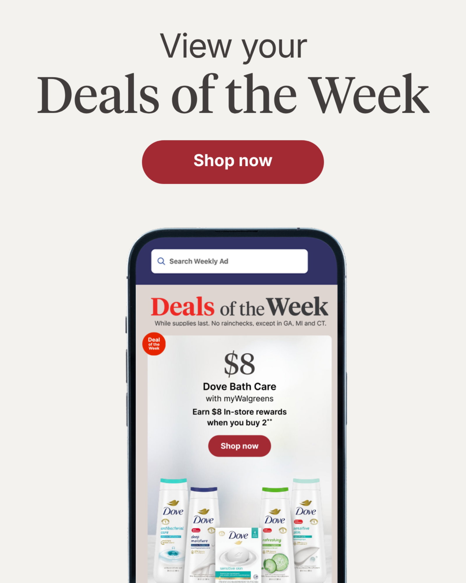 View Your Deals of the Week