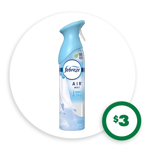 $3 Febreze® Air Mist Spray