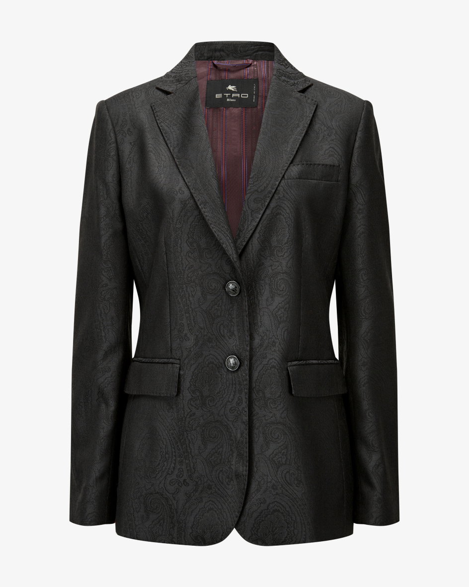 Blazer aus Wolle