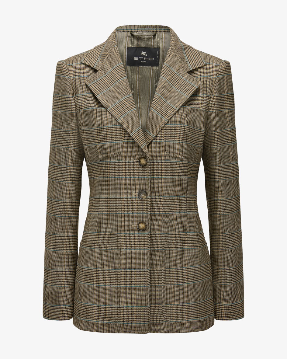 Blazer aus Woll-Mix