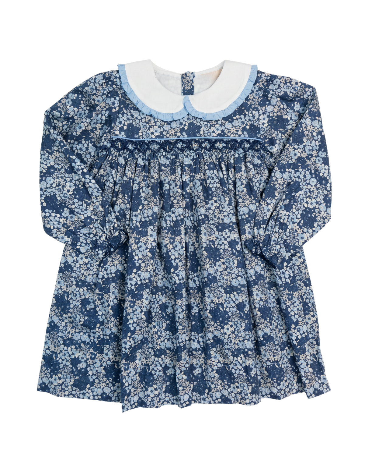 Cobalt Clover Smocked Collection