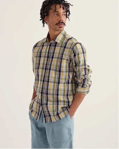 Men's Banyan Checked Cotton Shirt
