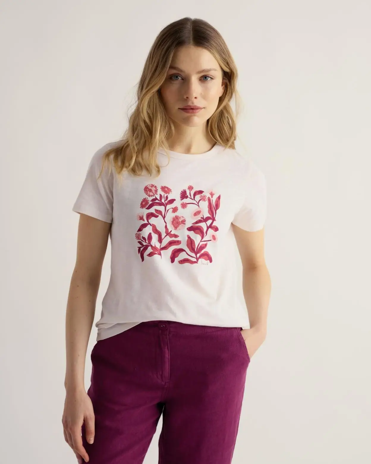 Printing Ink Organic Cotton T-Shirt