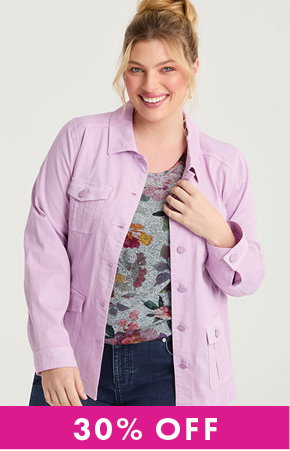 Lyocell Blend Casual Jacket