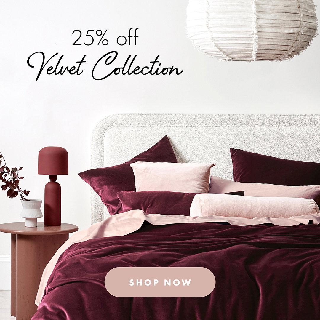 25% off Velvet Collection
