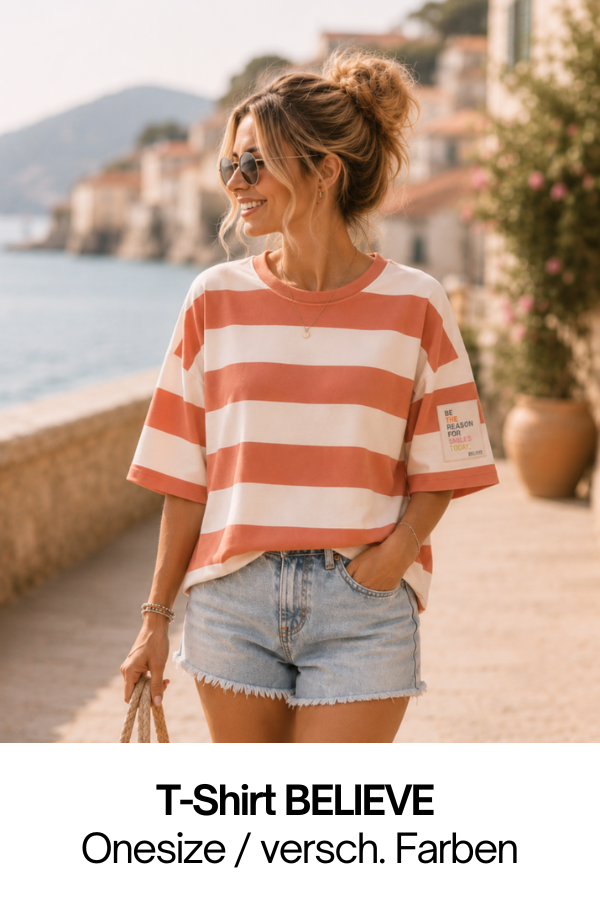 Damen T-Shirt BELIEVE