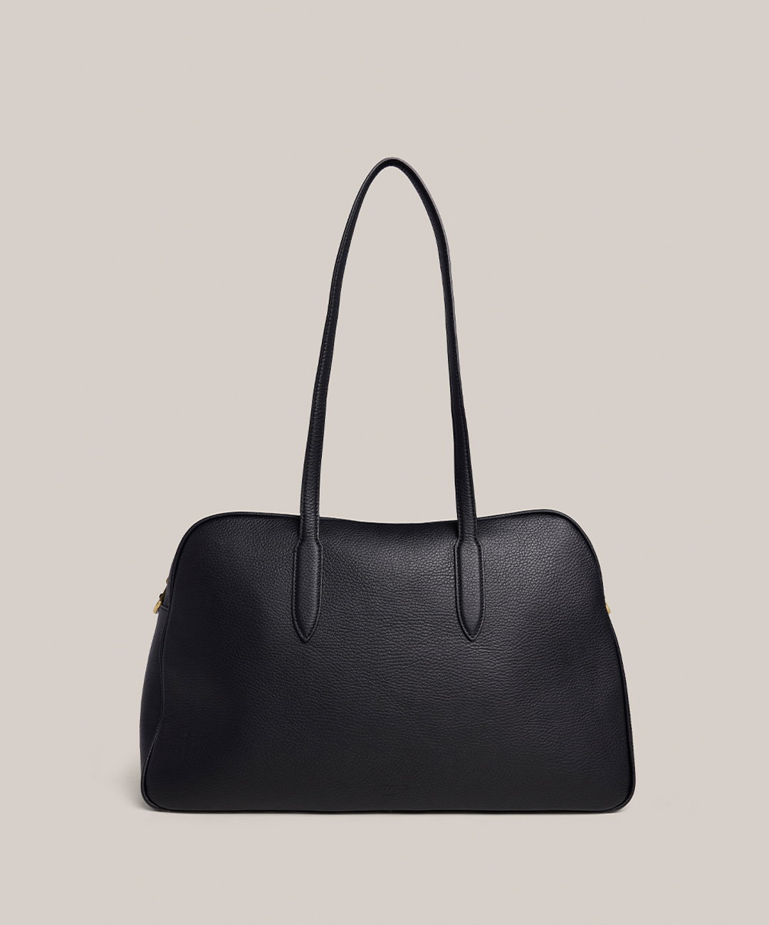 Vera Black Large Bowler Bag