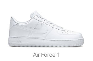 Nike Men's Air Force 1 '07 Sneakers in White
