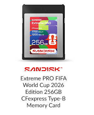SanDisk Extreme PRO FIFA World Cup 2026 Edition 256GB CFexpress Type-B Memory Card
