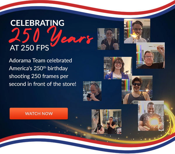 Celebrating 250 Years at 250 FPS | Watch Now