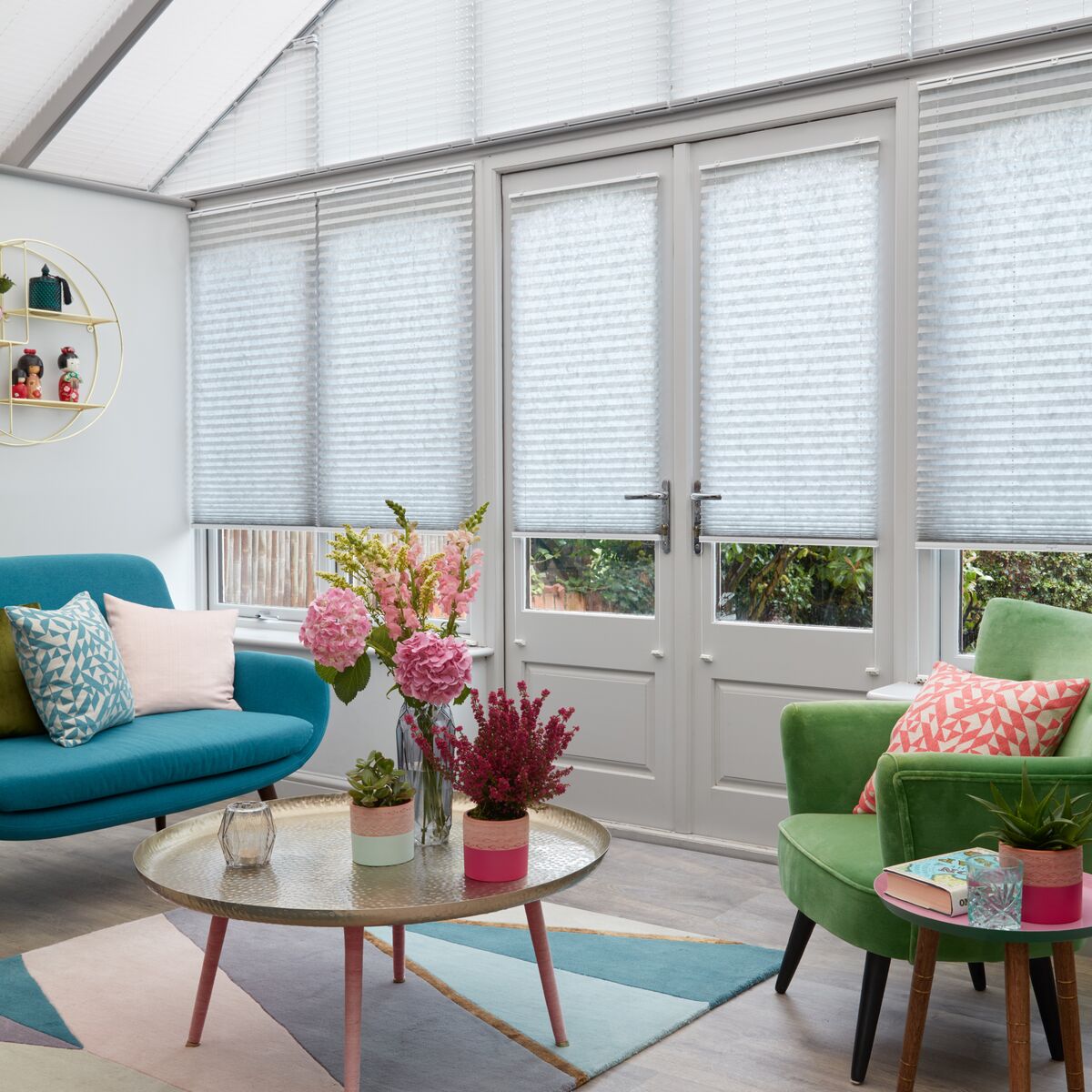Pleated blinds - up to 50% off selected styles plus an extra 15%