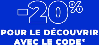 -20% sur le nouveau site